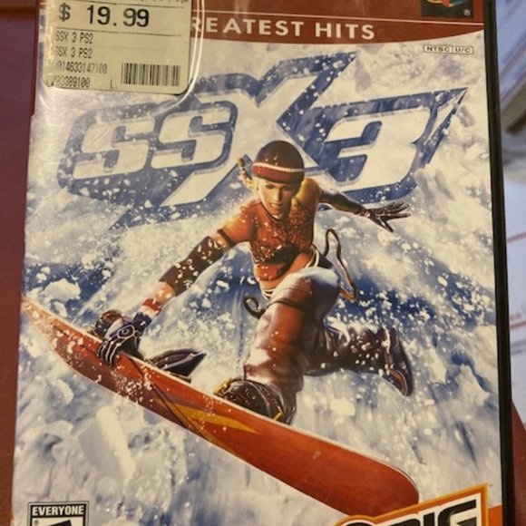 PS2 Other - PS2 SSX3 game